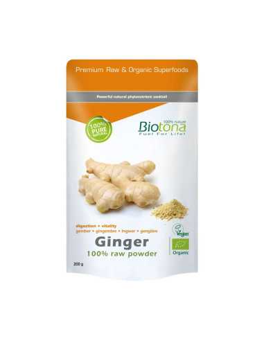 Ginger/jengibre en polvo superfood bio 200g Biotona
